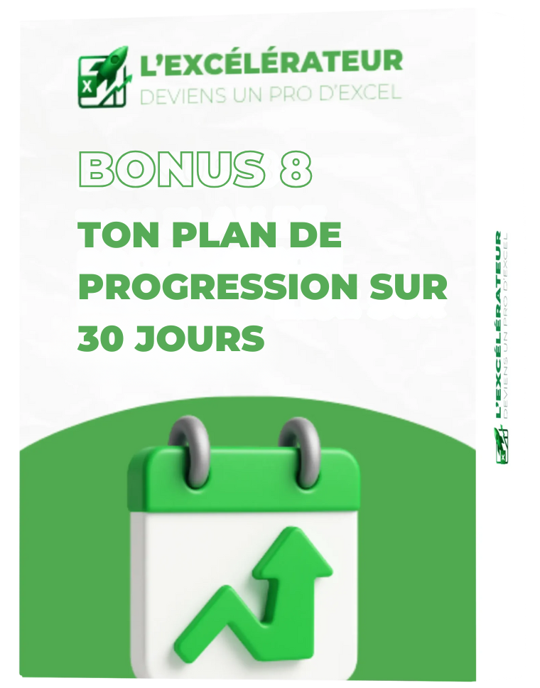 PLAN DE PROGRESSION - EXCEL